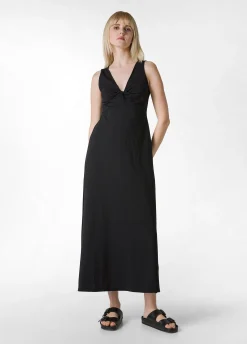 Store Abito In Jersey Nero Donna Vestiti, Gonne E Tute