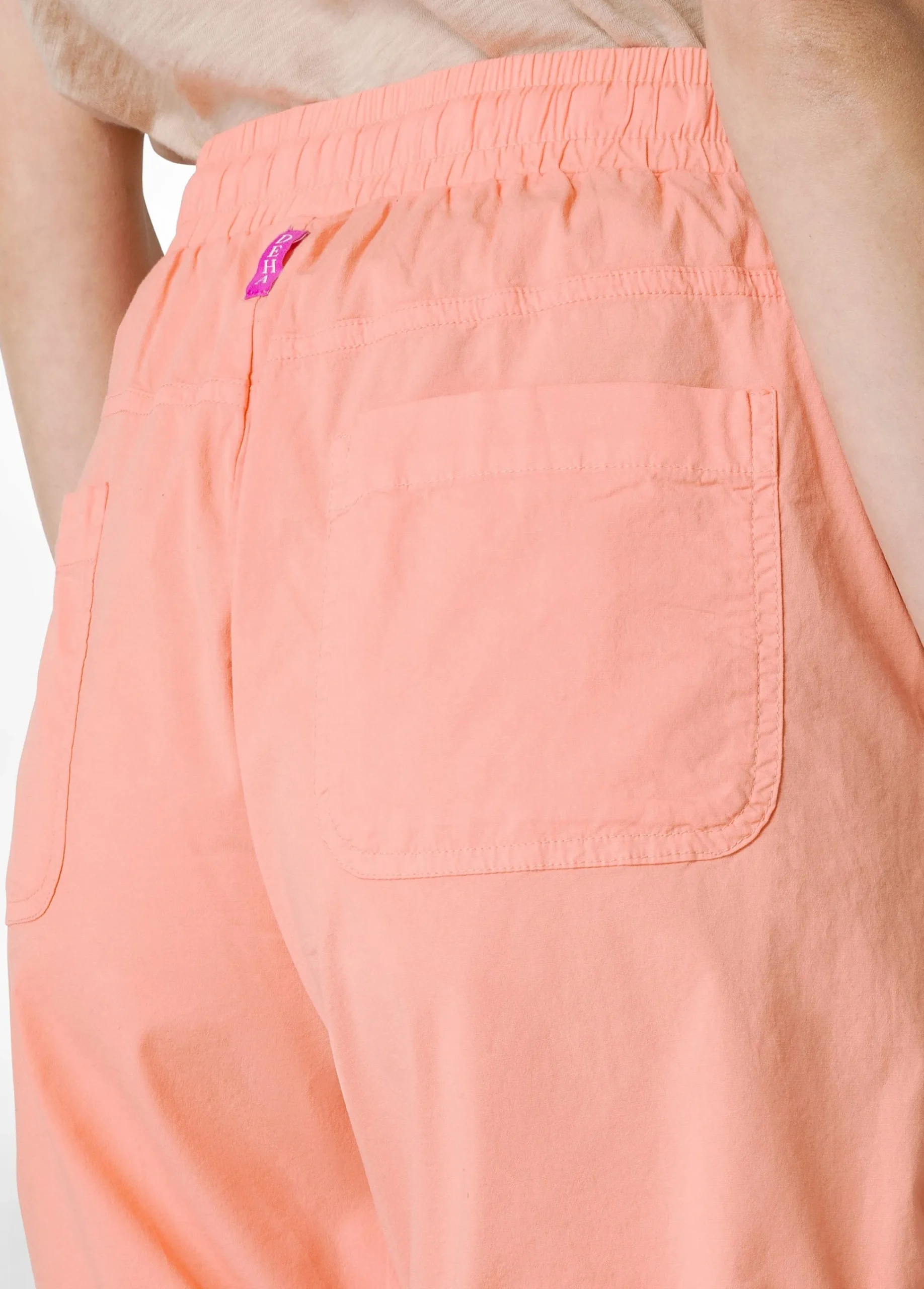 Cheap Bermuda In Popeline Con Coulisse Arancio Donna Bermuda