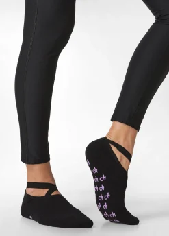 Flash Sale Calzini Antiscivolo Nero Donna Accessori Sportivi