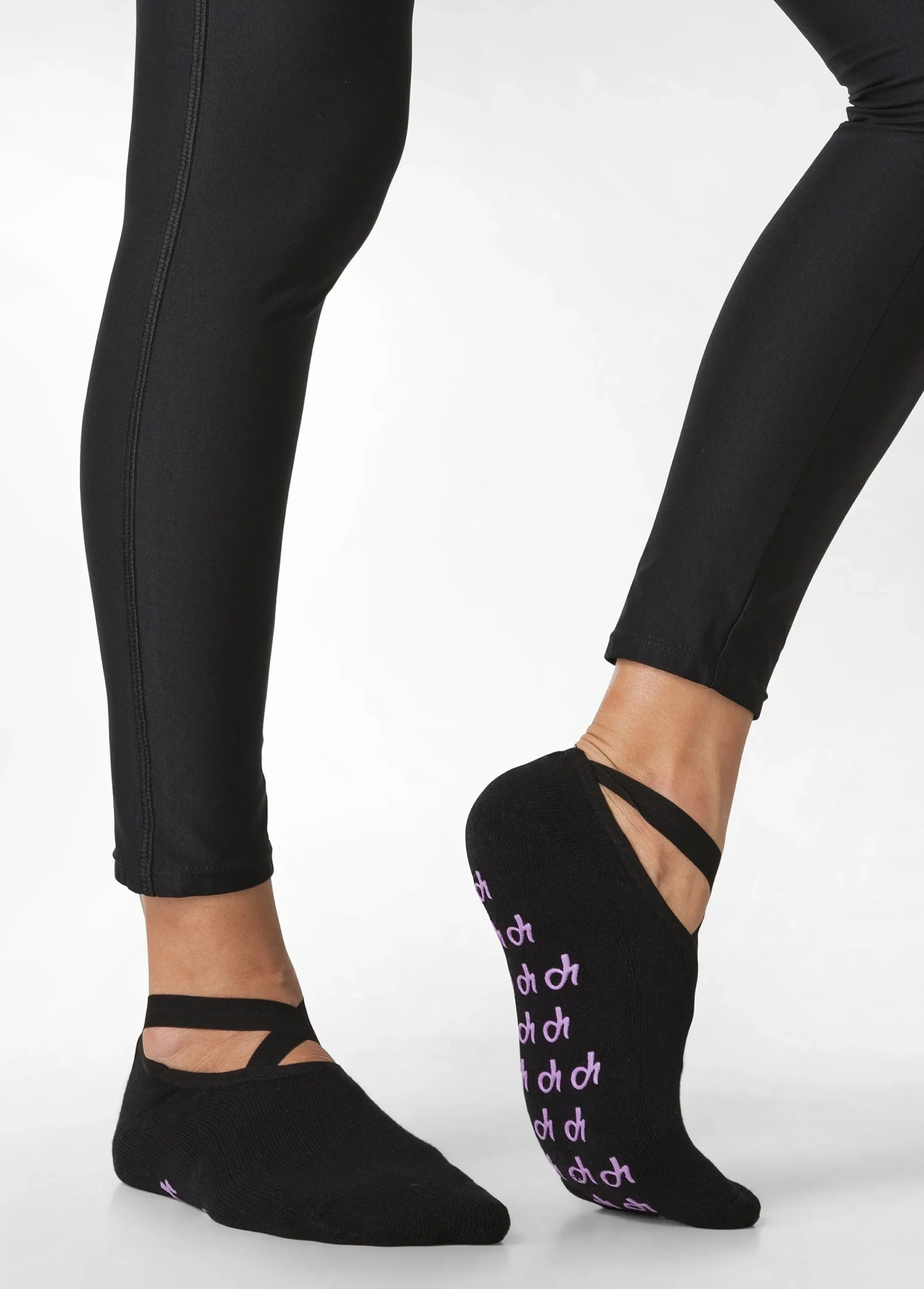 Flash Sale Calzini Antiscivolo Nero Donna Accessori Sportivi