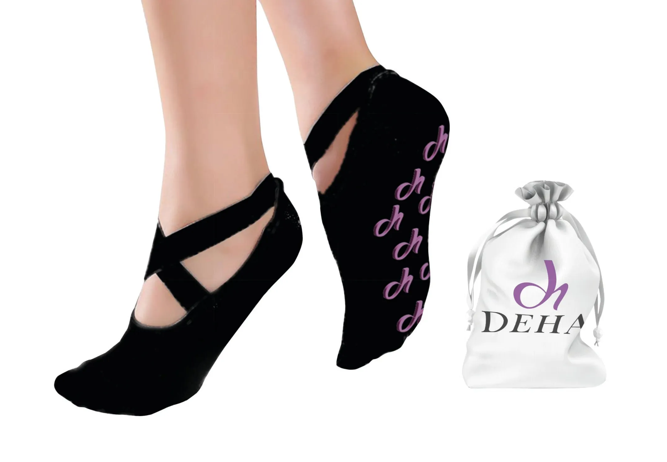 Flash Sale Calzini Antiscivolo Nero Donna Accessori Sportivi
