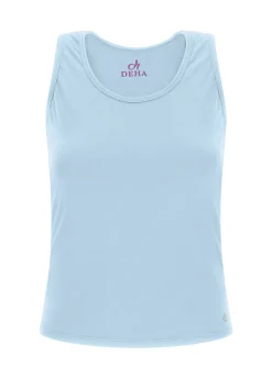 Online Canotta Vogatore Jersey Stretch Blu Donna Canotte E Reggiseni Sportivi