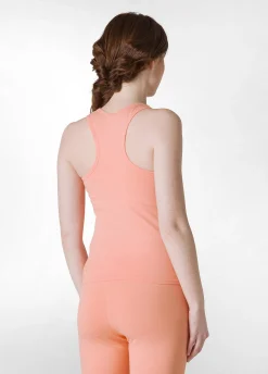New Canotta Vogatore Jersey Stretch Arancio Donna Canotte E Reggiseni Sportivi
