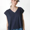 Best Sale Cappellino Marmorizzato Blu Donna Accessori