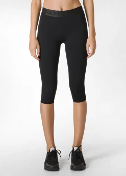 Best Sale Capri Modellante Nero Donna Leggings & Pantaloni Sportivi