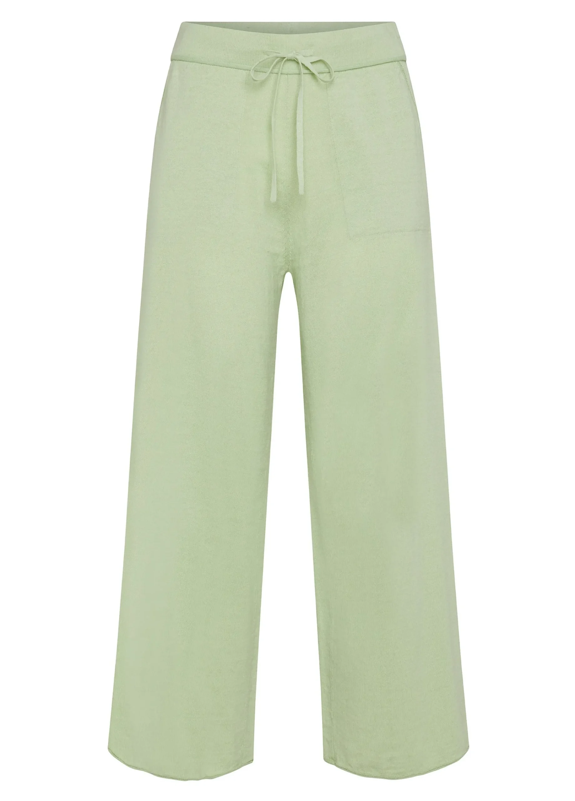 Flash Sale Completo Ampio In Lino Verde Mela Donna Comfort Set