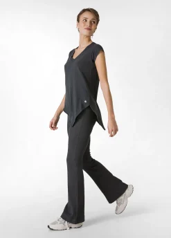 Flash Sale Completo Fiammato Effetto Vintage Nero Donna Comfort Set