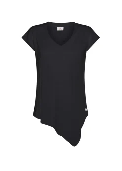 Flash Sale Completo Fiammato Effetto Vintage Nero Donna Comfort Set