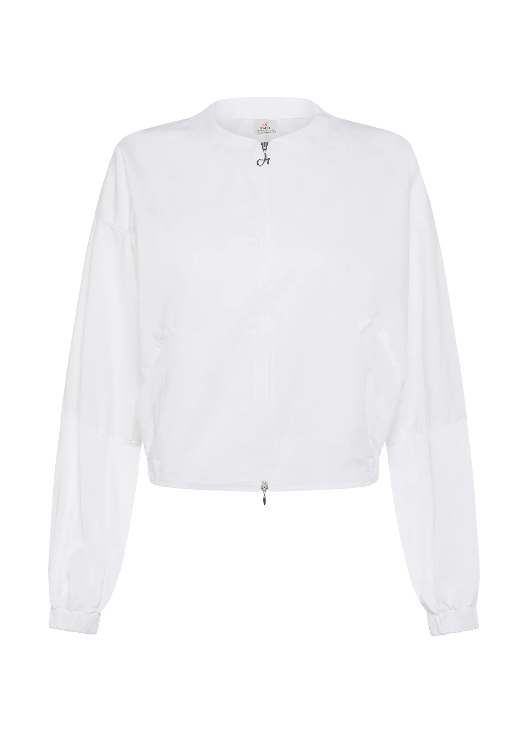 Outlet Completo In Popeline E Raso Bianco Donna Comfort Set
