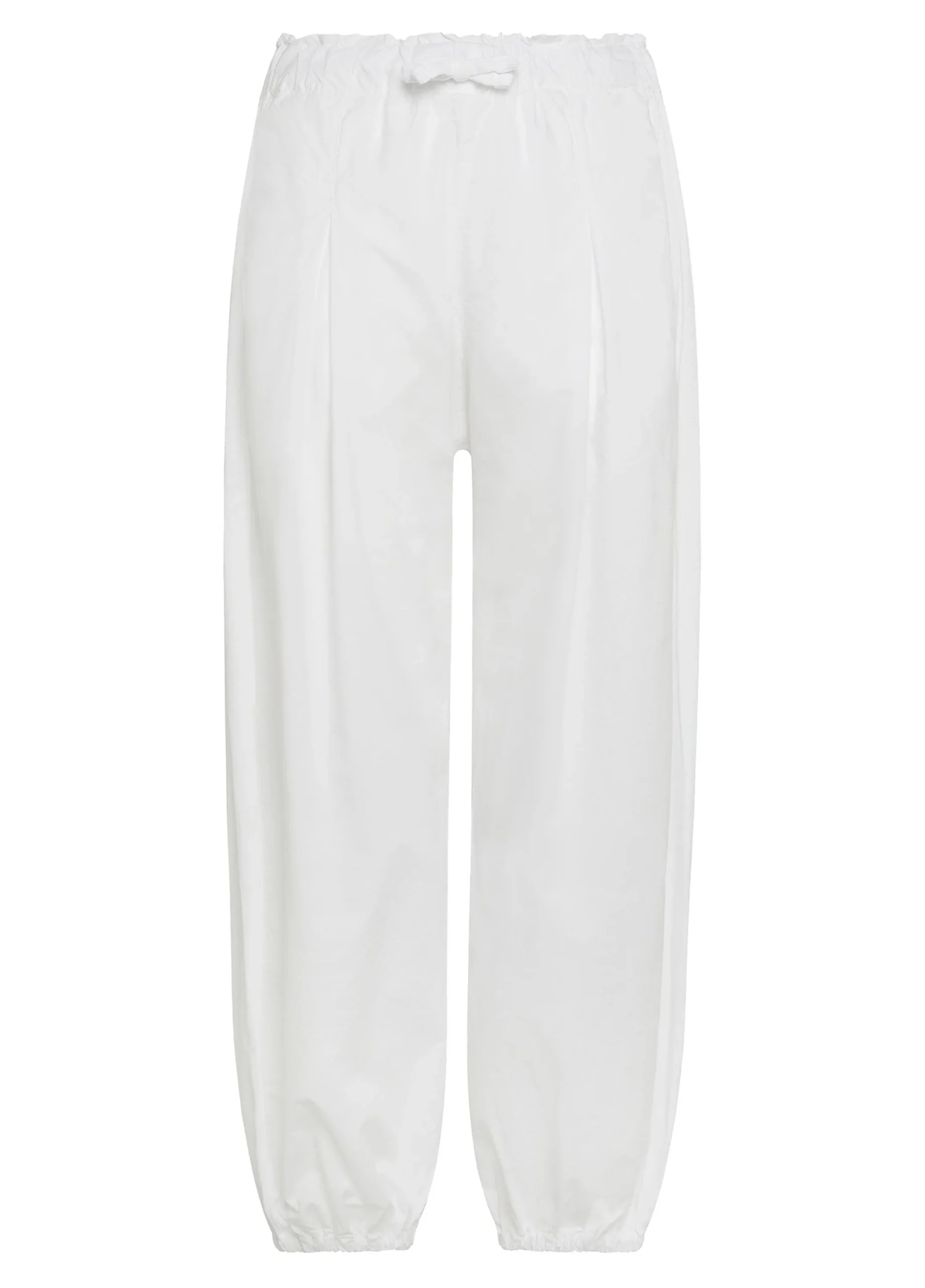 Outlet Completo In Popeline E Raso Bianco Donna Comfort Set