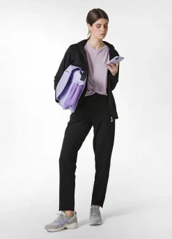 Sale Felpa Core Leggera Con Zip E Cappuccio Nero Donna Felpe & Maglieria