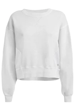 Sale Felpa Fiammata Vintage Bianco Donna Felpe & Maglieria