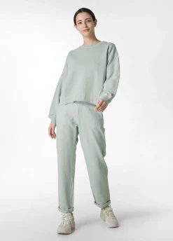 Discount Felpa Fiammata Vintage Verde Donna Felpe & Maglieria
