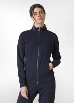 Cheap Felpa Leggera Core Con Zip Blu Donna Felpe & Maglieria