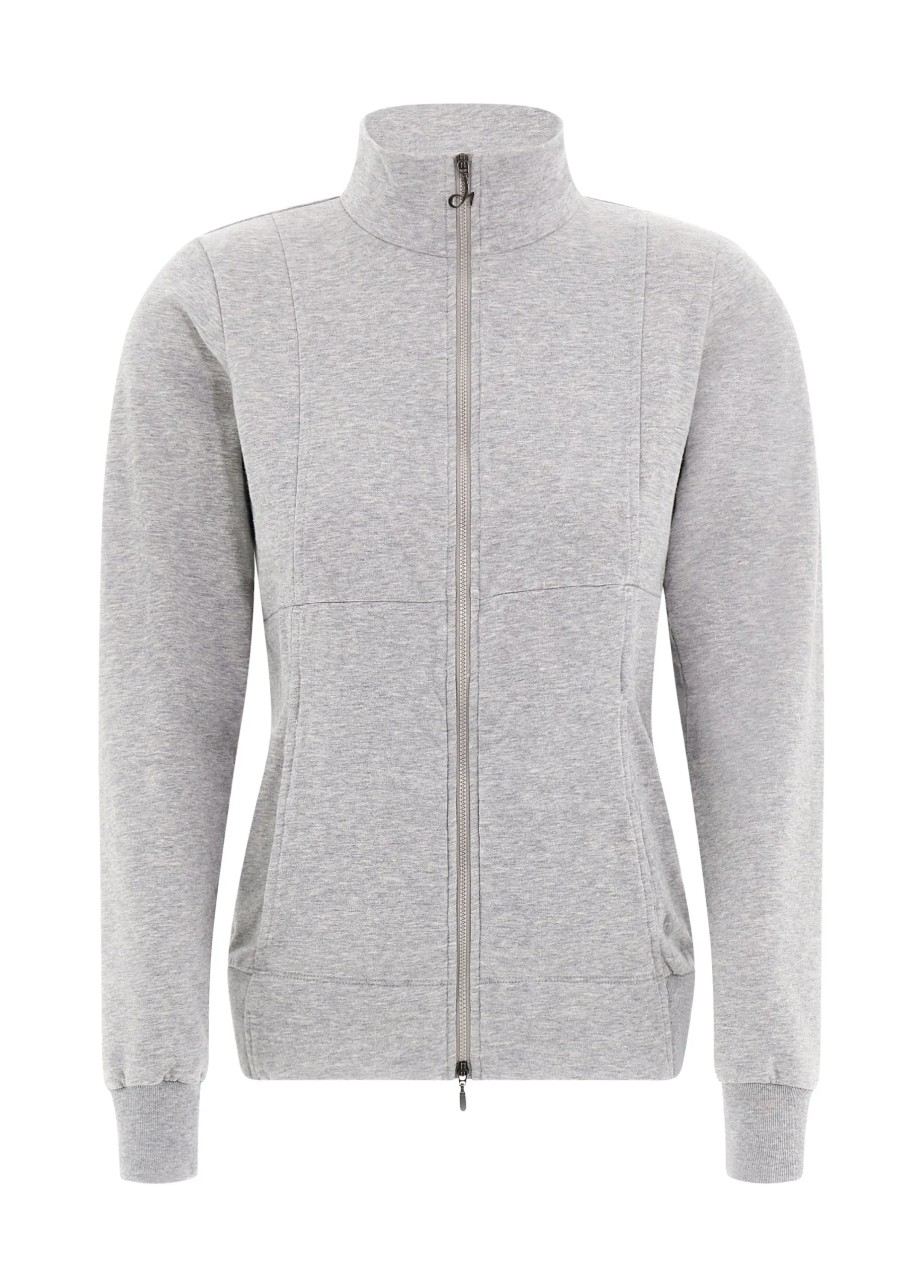 Cheap Felpa Leggera Core Con Zip Grigio Donna Felpe & Maglieria