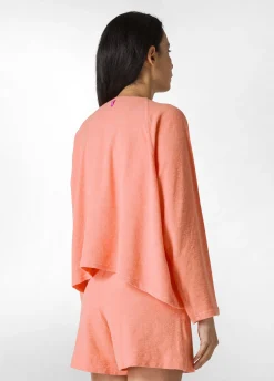 Store Felpa Over In Spugna Arancio Donna Felpe & Maglieria