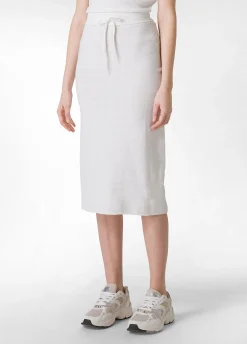 New Gonna A Maglia Bianco Donna Vestiti, Gonne E Tute