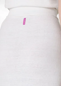 New Gonna A Maglia Bianco Donna Vestiti, Gonne E Tute