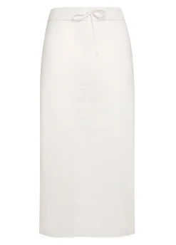 New Gonna A Maglia Bianco Donna Vestiti, Gonne E Tute