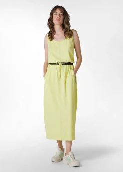 Cheap Gonna In Nylon Con Logo Giallo Donna Vestiti, Gonne E Tute
