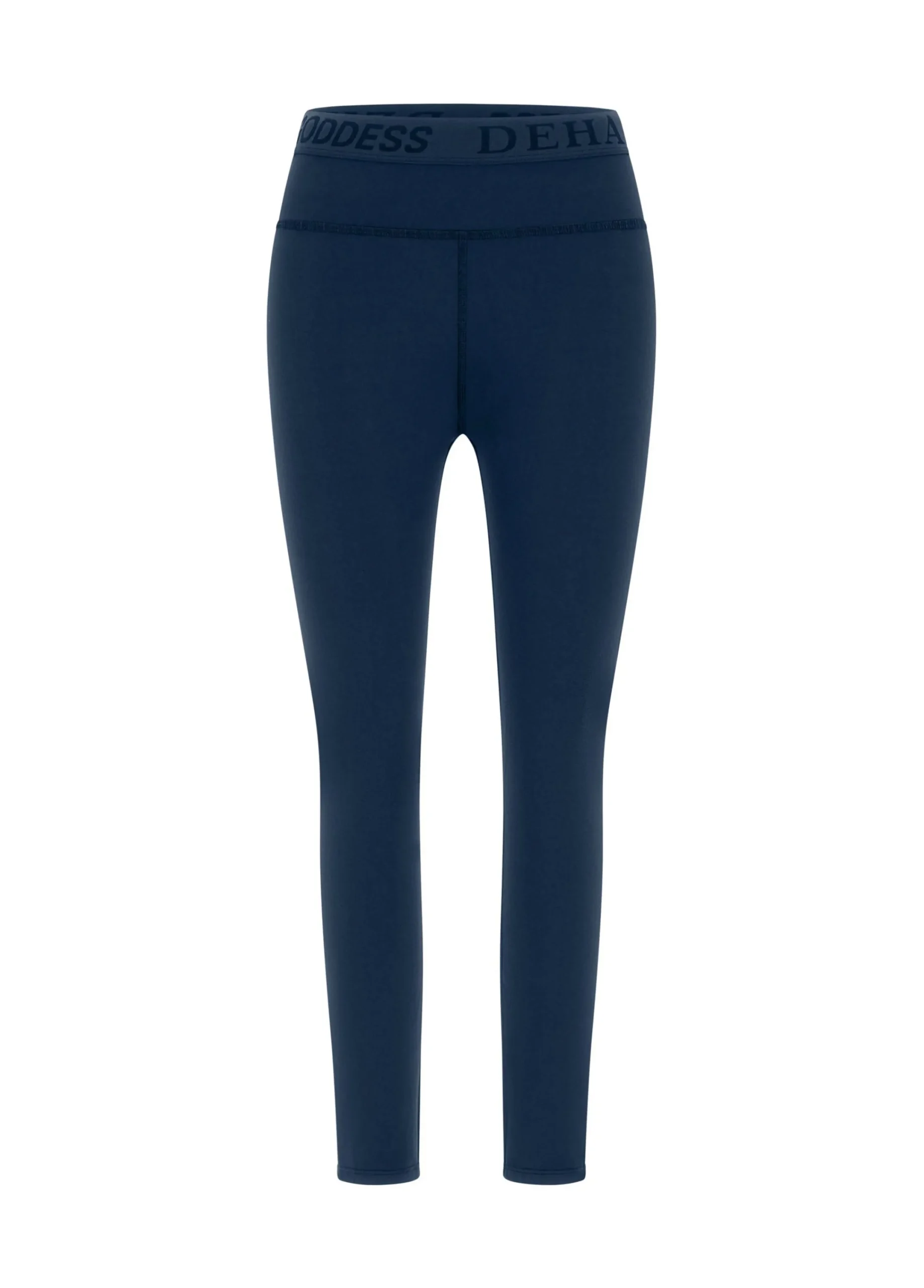 Discount Leggings Logo Blu Donna Leggings & Pantaloni Sportivi