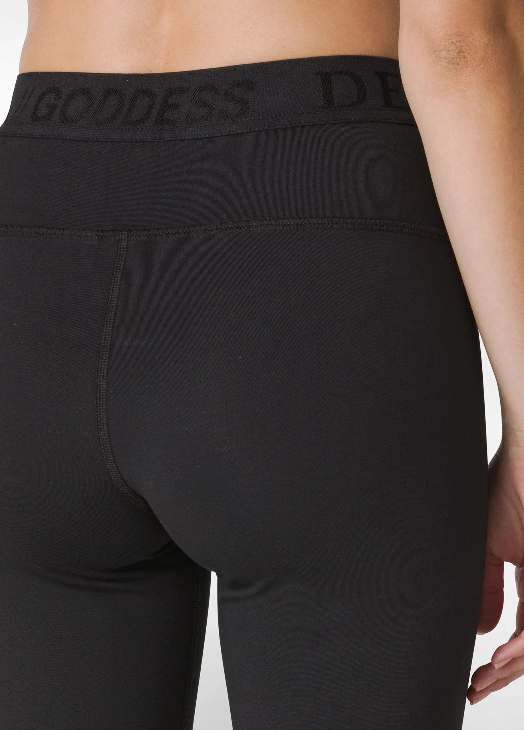 New Leggings Logo Nero Donna Leggings & Pantaloni Sportivi