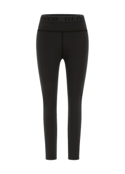 New Leggings Logo Nero Donna Leggings & Pantaloni Sportivi