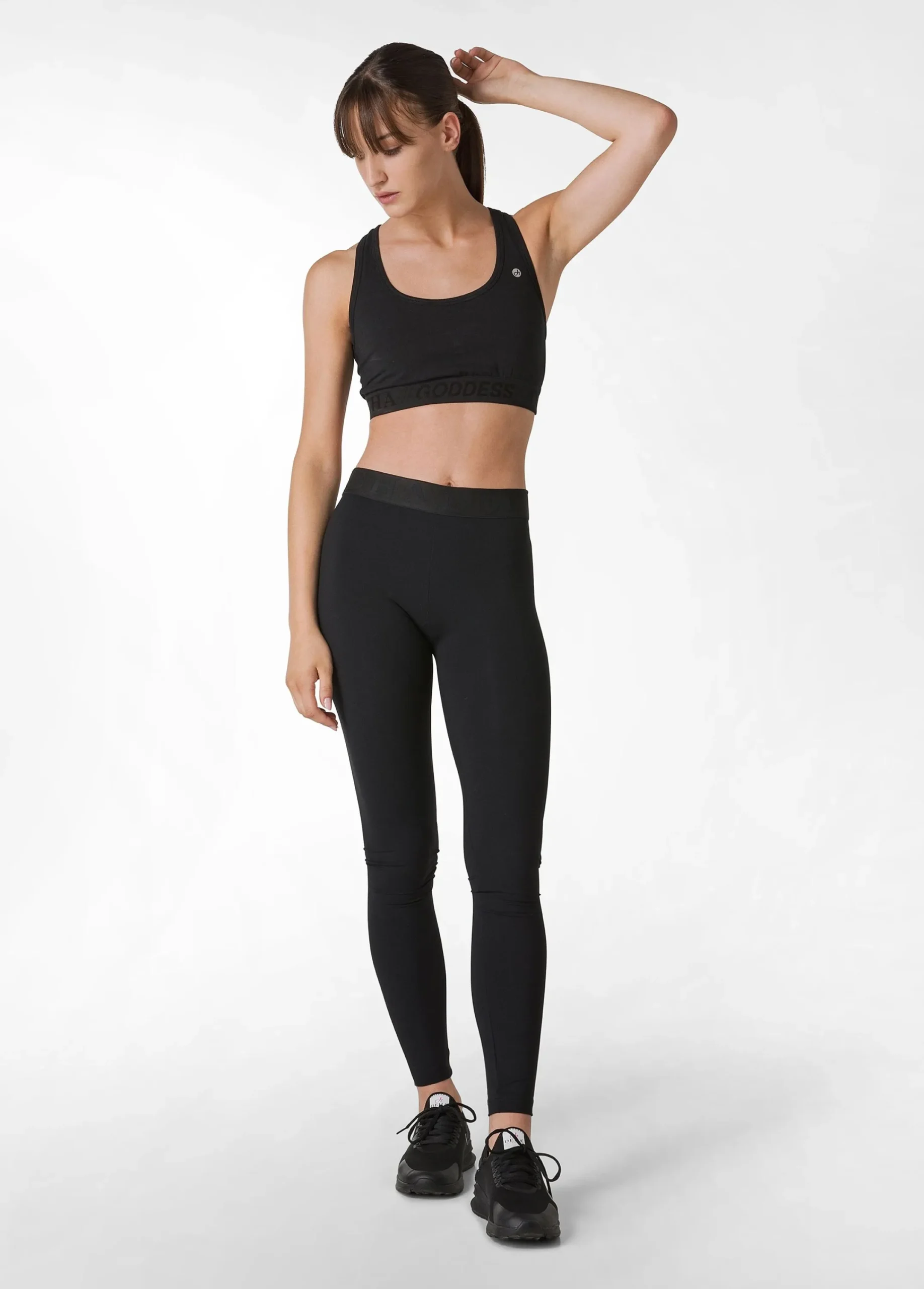 Best Sale Leggings Modellante Nero Donna Leggings & Pantaloni Sportivi