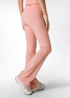 Best Leggings Svasato Effetto Vintage Arancio Donna Pantaloni