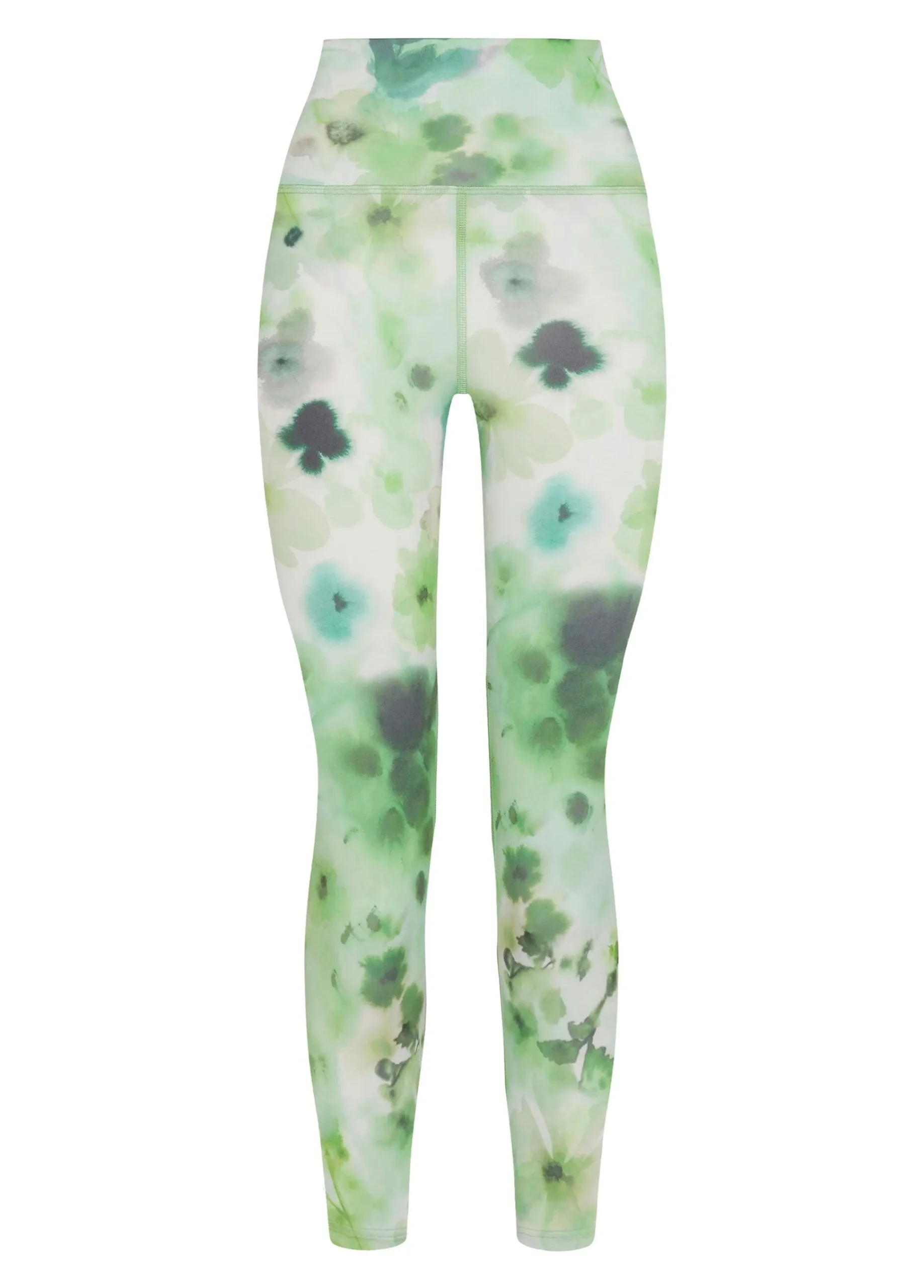 Outlet Leggings Yoga In Microfibra Riciclata Stampata Ver Donna Leggings & Pantaloni Sportivi