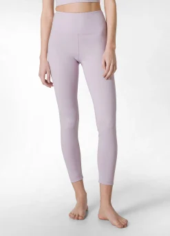 Cheap Leggings Yoga In Microfibra Riciclata Viola Donna Leggings & Pantaloni Sportivi