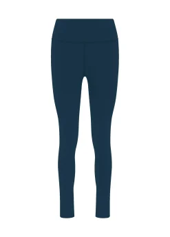 Cheap Leggings Yoga In Microfibra Riciclata Blu Donna Leggings & Pantaloni Sportivi