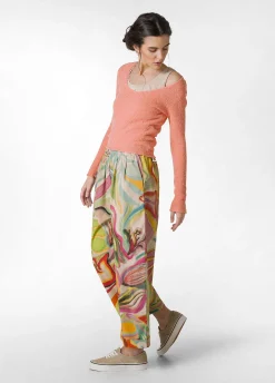 Hot Maglia Boucle' Arancio Donna Felpe & Maglieria