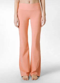 Hot Pantajazz Jersey Stretch Arancio Donna Pantaloni