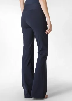 Sale Pantajazz Jersey Stretch Blu Donna Pantaloni