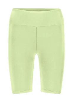 Online Pantaloncino Ciclista Jersey Stretch Verde Donna Pantaloncini Sportivi