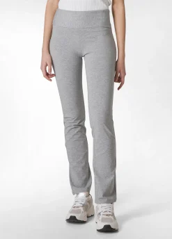 Discount Pantalone Aderente In Jersey Grigio Donna Pantaloni
