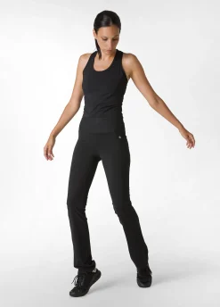 Cheap Pantalone Aderente In Jersey Nero Donna Pantaloni