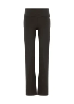 Cheap Pantalone Aderente In Jersey Nero Donna Pantaloni