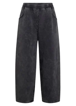 Store Pantalone Balloon Marmorizzato Nero Donna Pantaloni
