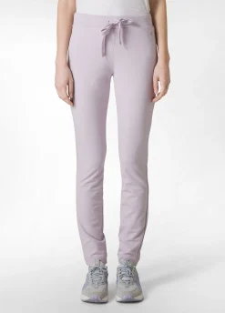 Clearance Pantalone Core In Felpa Leggera Viola Donna Pantaloni