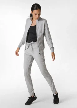 Online Pantalone Core In Felpa Leggera Grigio Donna Pantaloni