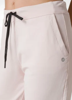 Best Pantalone In Felpa Dettagli Neri Rosa Donna Pantaloni
