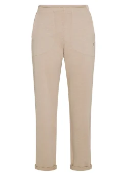 Cheap Pantalone In Felpa Fiammata Vintage Beige Donna Pantaloni