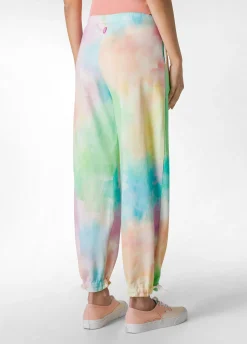 Outlet Pantalone In Felpa Organica Stampa Fade Away Other Donna Pantaloni