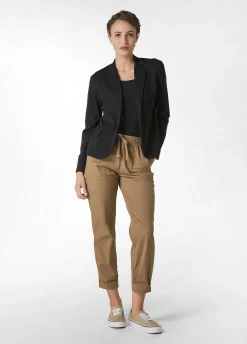 Cheap Pantalone In Popeline Con Coulisse Marrone Donna Pantaloni