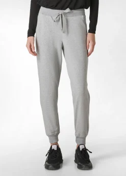Sale Pantalone Jogger Leggero Con Polsino Grigio Donna Pantaloni