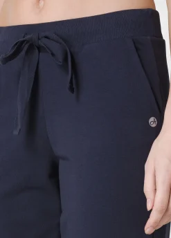Store Pantalone Jogger Leggero Con Polsino Blu Donna Pantaloni