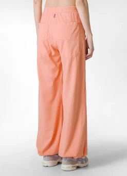 Best Pantalone Magnum In Jersey Arancio Donna Pantaloni