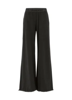 Best Pantalone Magnum Leggero In Jersey Nero Donna Pantaloni